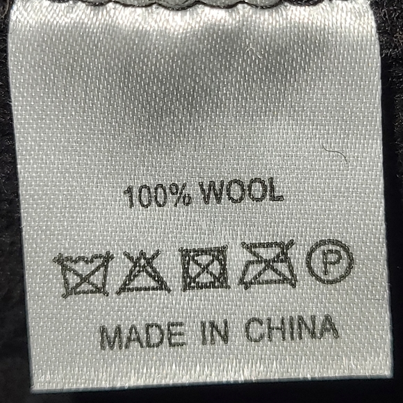 💵3/$20 Black Wool Hat with Flower Accent One Size - Picture 5 of 12